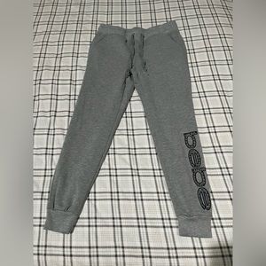 Bebe gray‎ sweat pants sweats joggers small